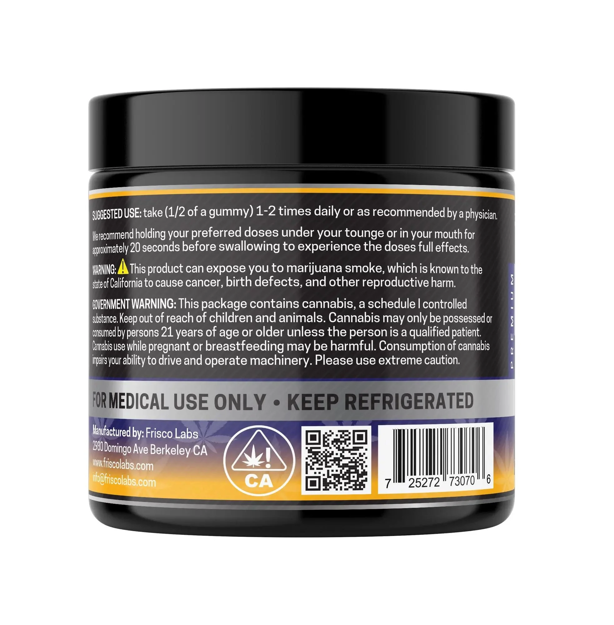 Full Spec. CBD Gummies, Mix Flavor Sour - 1000mg | 25 Pcs Gummies - Image 3