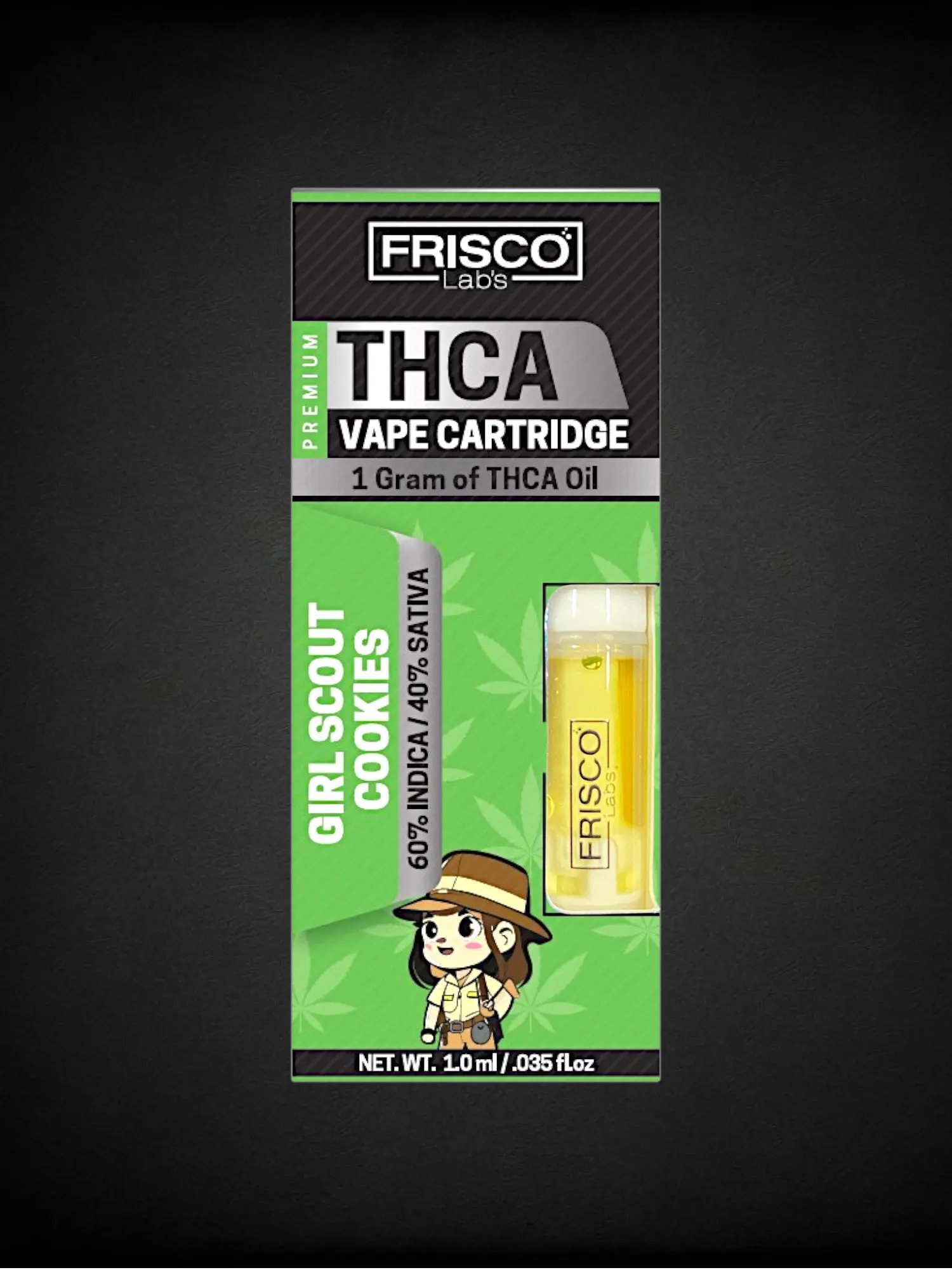 Girl Scout Cookies THCA Vape Cartridge
