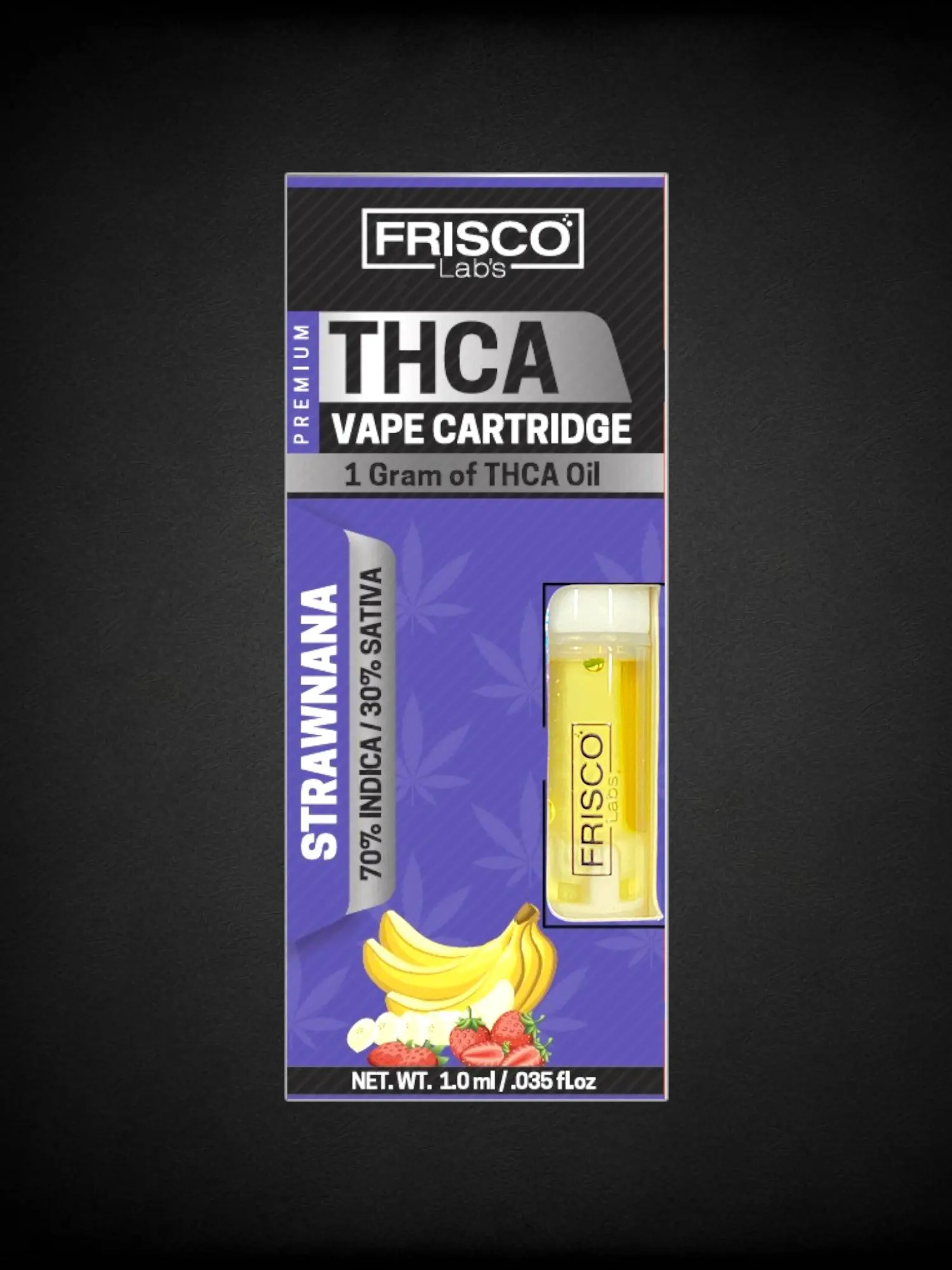 Strawnana THCA Vape Cartridge