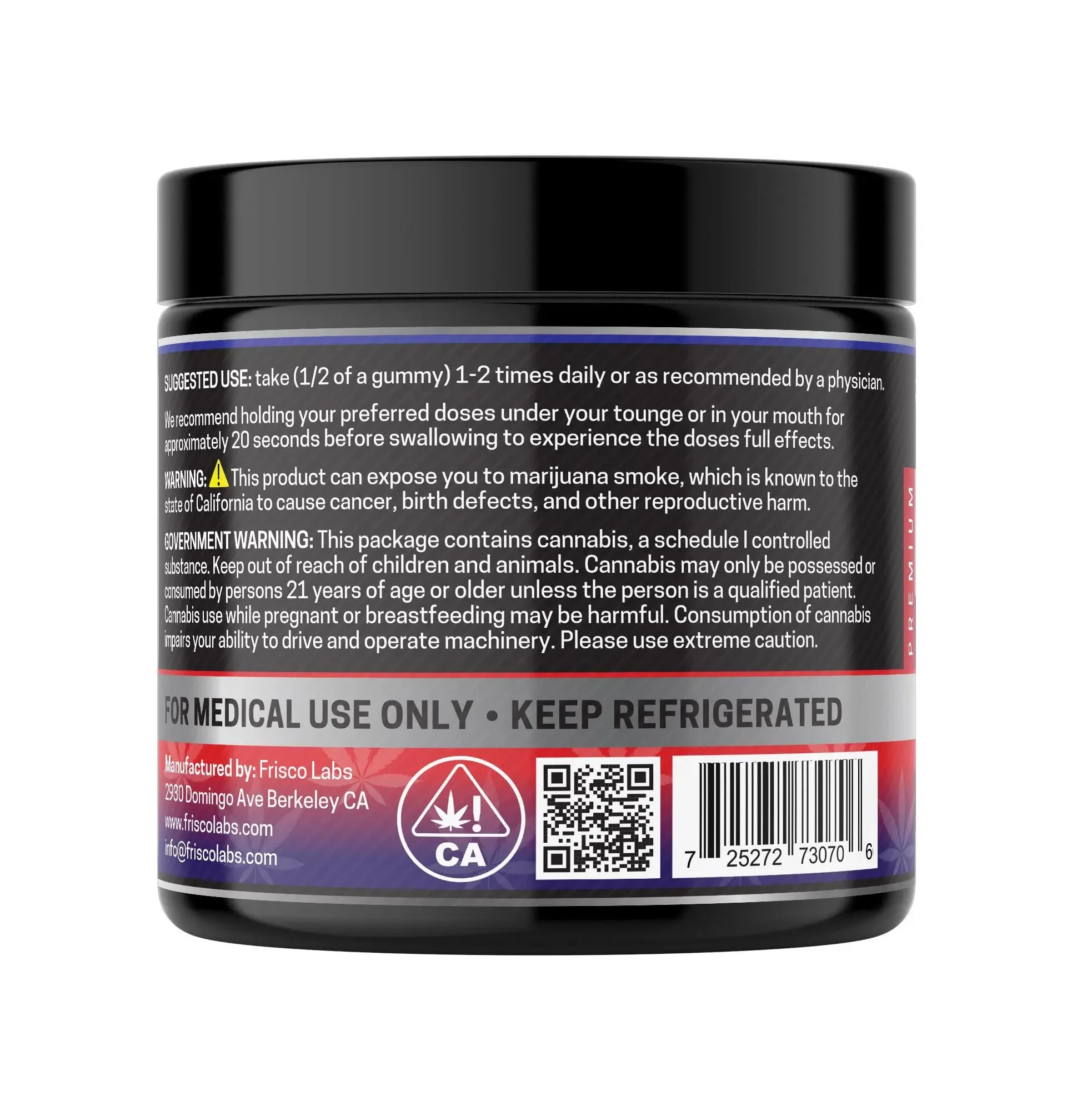 T-Free CBD Gummies, Mix Flavor Sleep - 1000mg | 25 Pcs Gummies - Image 3