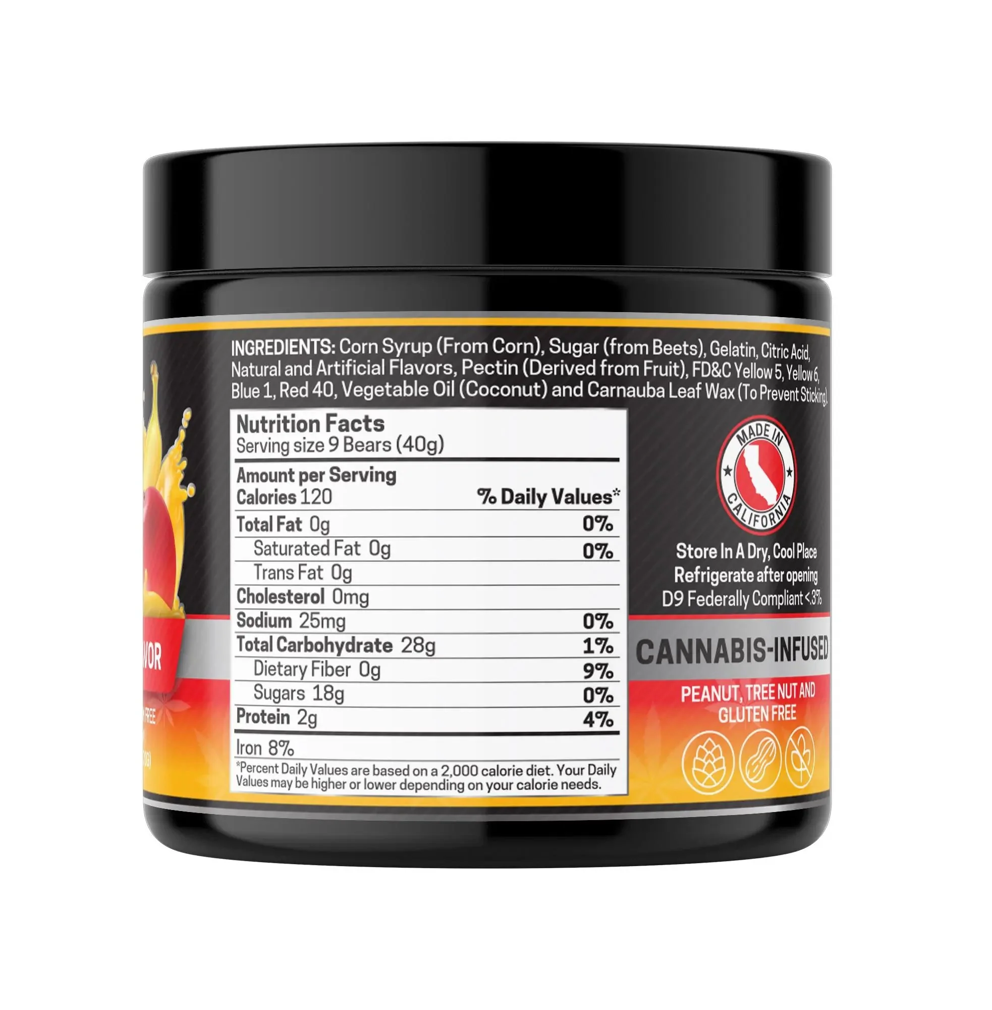 THCA Gummies, Mix Flavor - 1000mg | 25 Pcs Gummies - Image 4